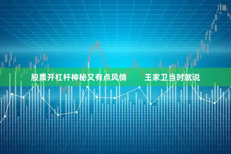 股票开杠杆神秘又有点风情        王家卫当时就说